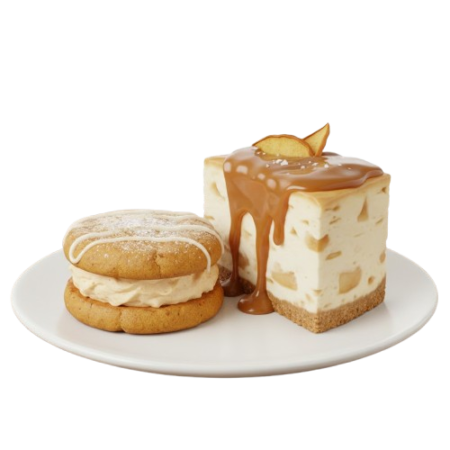 Salted Caramel Apple Pie Cheesecake